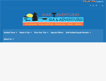 Tablet Screenshot of kayakbaja.com